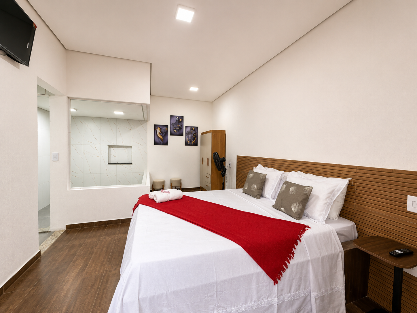 Área interna do Quarto Véu da Noiva